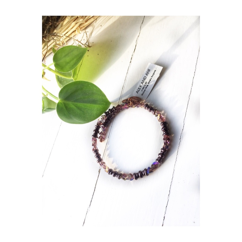 🔶NWT🔶ALEX AND ANI GLIMMER WRAP BRACELET